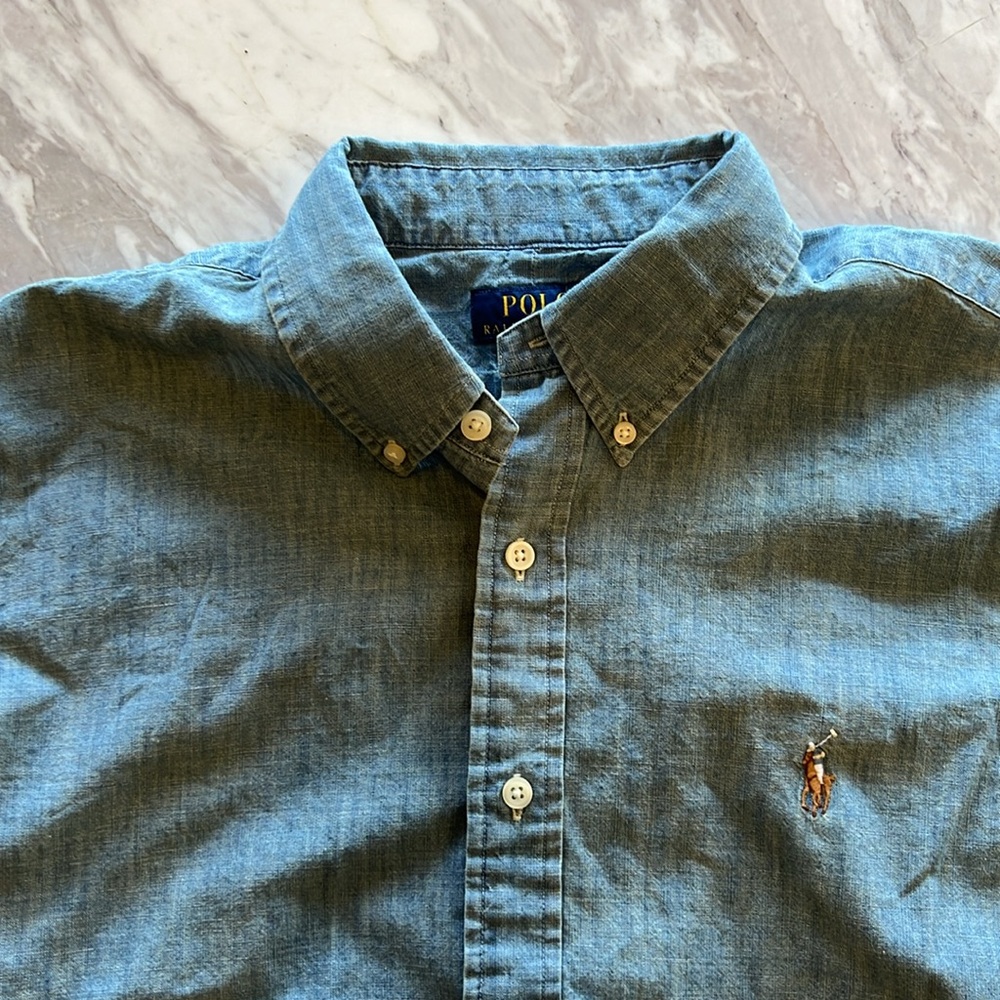 Polo Ralph Lauren Short Sleeve Chambray Shirt